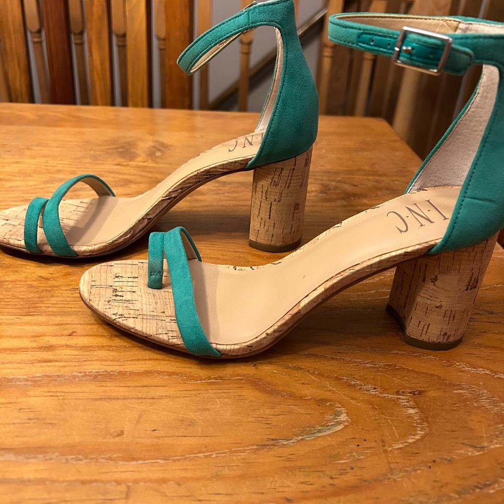 INC (Macy's) brand sandals.